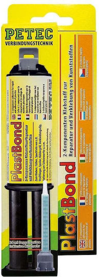 Κόλλα 2 Συστατικών Πλαστικά 24ml Petec 98325