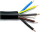 Nyy J1vv-u Power Cable 5x1.5mm2 Black