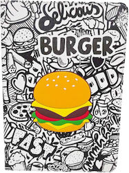 Flip Cover 3D Design Hülle Stifthalter Lenovo Tab M11 Burger Flip Cover 3D Design Hülle Stifthalter Lenovo Tab M11 Burger