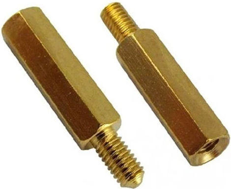 M3 10mm+6mm Месинг Мъжко-Женско Разделители