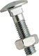 Şuruburi Din 603 4.8 M06x120 Şurub galvanizat