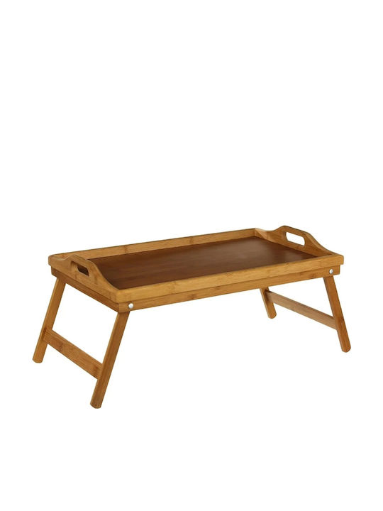 5Five Wooden Rectangular Serving Tray with Handles 50x30cm 1pcs
