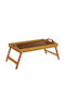 5Five Wooden Rectangular Serving Tray with Handles 50x30cm 1pcs