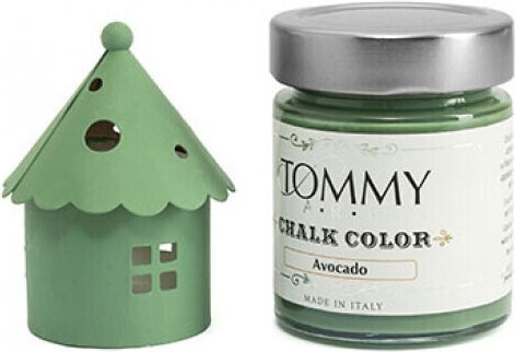 Tommy Art Chalk Varnish Paint 140ml Avocado