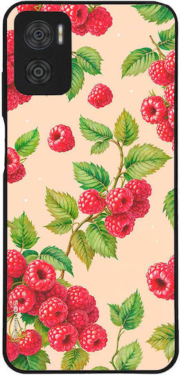 Handyhülle Sonique Fruit Series Motorola Moto E22 4G Himbeere