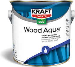 Kraft Wood Aqua Ecological Acrylic Polyurethane Ripolin 2.50lt Base D Glossy