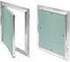 Ceiling Trap Door Plasterboards Domosystem Opening Mechanism 200x200mm