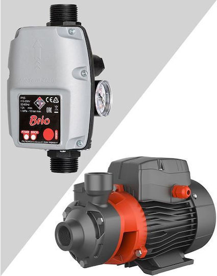 Електронен Воден Хидрофорен Комплект Периферен Brio 2000-m 370w 0,5hp Apm37 Leo