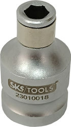 Καρυδάκι 1/2 Ίντσας Αντάπτορας Μύτες 1/4 Sks Tools