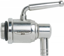 Robinet 1" Inoxidabil Rotativ