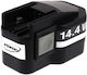 Milwaukee Electric Tool Battery B14.4 14.4V 2000mAh NiMH W214-BC1