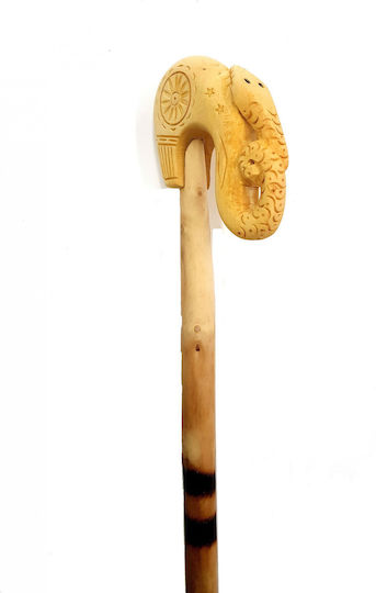 Wooden Art Carved Snake Wooden Walking Cane Pixari 1.20m 1.50m 0600