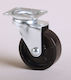Räder Φ50 22mm Platte Nylon Schwarz