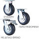 Ruotec Wheel 200x50mm Fixed Heavy Duty Type Pu Treaded 502.000.032.200