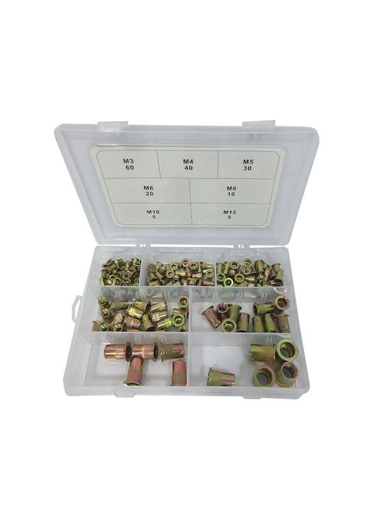 Rivets Thread 170 Pieces M3 M12 Sks Tools 40000549