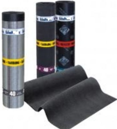 Esha Bituminöse Membran Polyesters P-ψ Eshafin Graue 4,5kg/m² 10°C 10m²/Pad