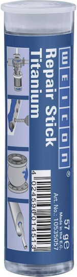 Εποξικός Στόκος 2 Συστατικών Repair Stick Titanium 57gr Weicon