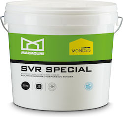 Spachtelfüller 25kg Weiß Marmoline Svr 1,5mm Spezial