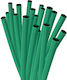 Heat-Shrink Tubing 16.00mm Green Piece 1m Ak-ti-619