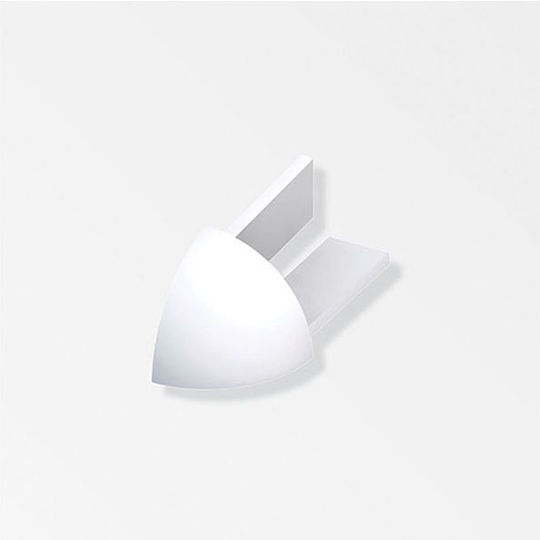 Plastic Corners For External Tile Joint Covers Set 4 Pcs 7.5mm White 575540.0000 Plastic White