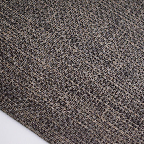 Plastic Floor Mat Tatami L Brown Width 200m
