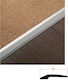 Carpet Profile Corner Aluminium Length 3m Width 32mm