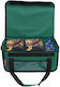 Insulated Food Delivery Bag Thermal Transport Souvlaki 40 Liters Green