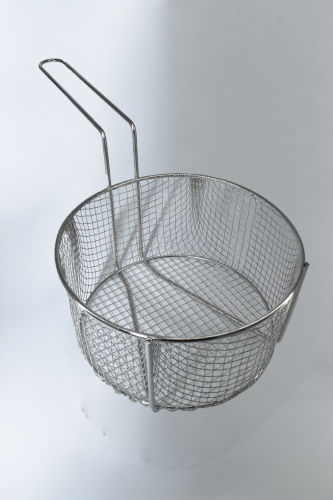 Professional Use Fryer Basket Φ27 Inox Aisi430 Magnetic Stainless Steel