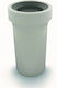 Valsir Straight Toilet Connector Ø110cm