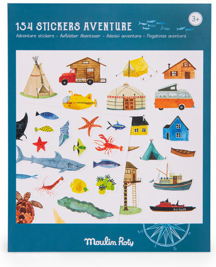 150 Αυκοκόλλητα Εξερευνητή Stickers Pack Explorer