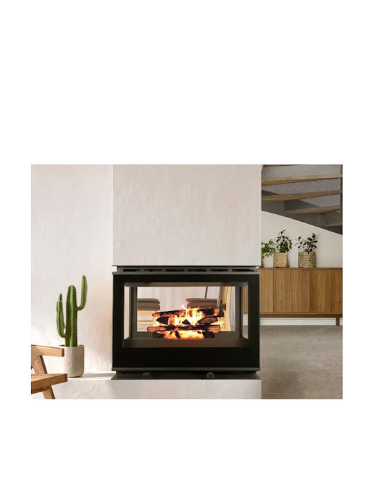 Bellido Llama Cristal 80 Ενεργειακό Τζάκι Κασέτα Ξύλου 10.6kW Πανοραμικό με Ανοιγόμενες Πόρτες
