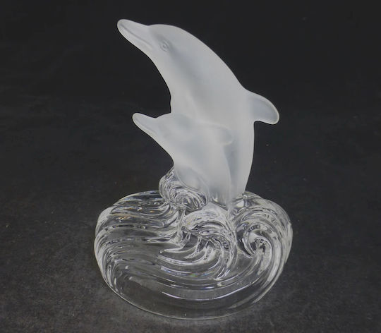 RCR Decorative Fish made of Crystal 9.8x11x14.5cm 1pcs