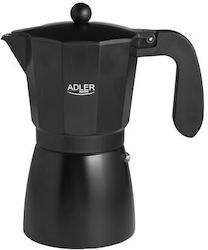 Adler Ηλεκτρικό Μπρίκι Espresso 9cups Μαύρο Adler Ηλεκτρικό Μπρίκι Espresso 9cups Μαύρο