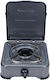 Calfer Gas Liquid Gas Countertop Single Burner Gray