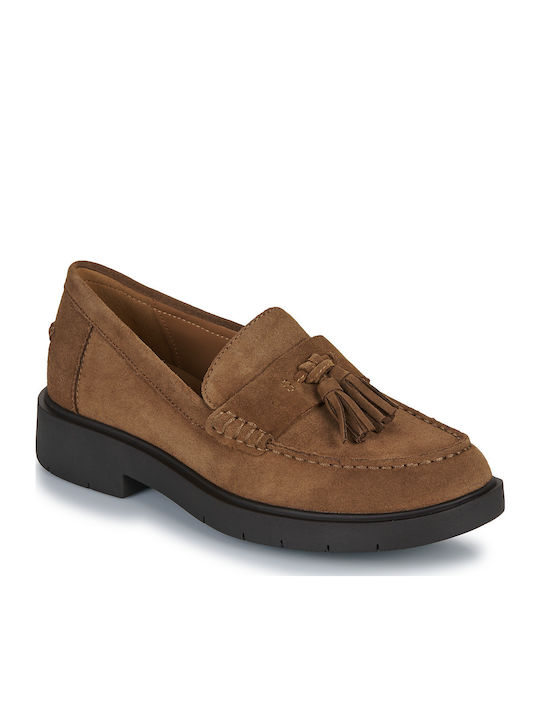D Spherica Ec1 C Women's Moccasins in Brown Color