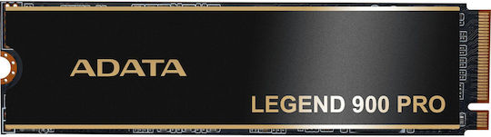 Adata Legend 900 Pro SSD 2TB Тип M.2 с Връзка PCI Express 4.0 Съвместим с PlayStation 5 SLEG-900P-2TCS