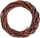Natural Dark Brown Wreath 15cm