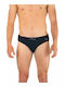 Herren Badebekleidung Slip Armani Blu