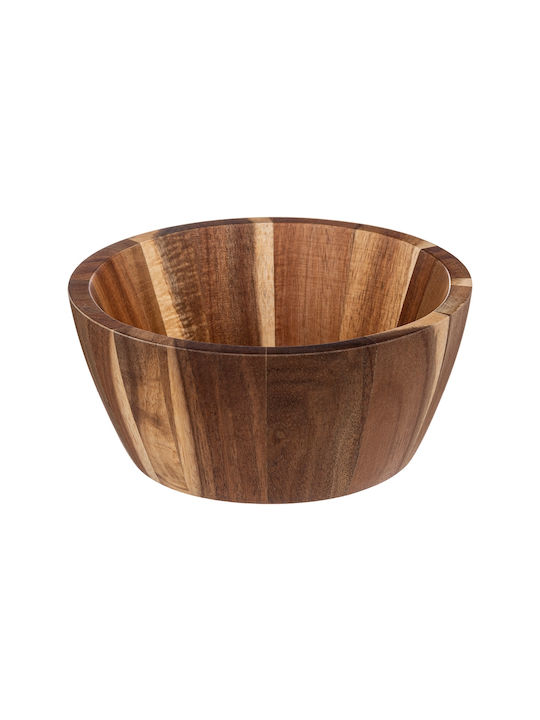 Secret de Gourmet Serving Bowl Round Wooden