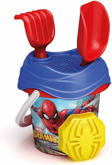 Kinder Strandspielzeug Eimer Spider-man Formen Adriatic 20344