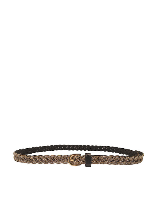 Leather Women's Belt Black