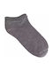 Fms Women's Socks Sneaker Sleep Double-Sided All Terry Gray