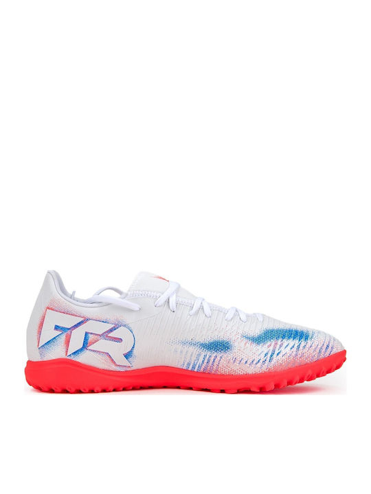 PUMA Future 8 Play Tt Jr TT Футболни Обувки с Гумена Подметка Бели