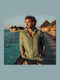 Long-sleeved Linen Shirt Khaki
