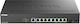 D-Link DMS-1250-12TP/E Управление на L2 PoE Switch с 8 Портове Ethernet