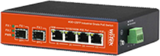 Wi-Tek WI-PS306GF-I v2 Unmanaged L2 PoE Switch με 4 Θύρες Ethernet