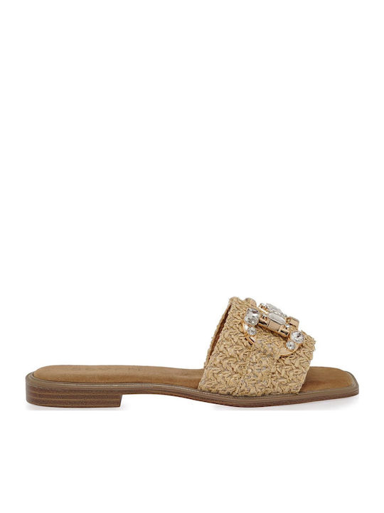 Women's Flat Sandals in Black Color