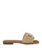 Women's Flat Sandals in Black Color