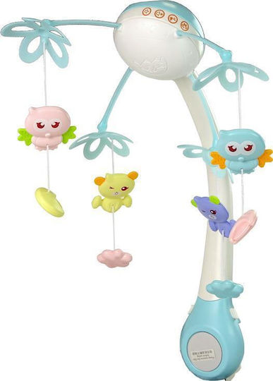Lean Toys Κρεμαστό Παιχνίδι Κούνιας με Προτζέκτορα για Νεογέννητα