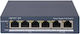 Hikvision DS-3E1506P-EI(O-STD) Managed L2 PoE+ Switch με 4 Θύρες Gigabit (1Gbps) Ethernet